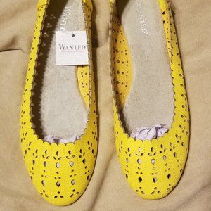 Modcloth Wanted Yellow Flats